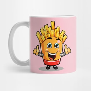 Cute French Fries T-Shirt Mug